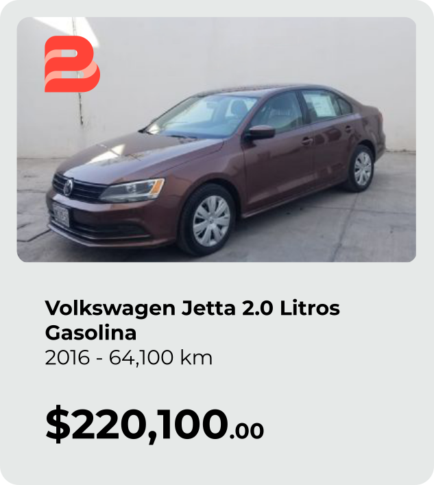Vehículo seminuevo disponible